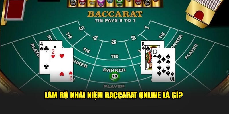 Làm rõ khái niệm baccarat online là gì?